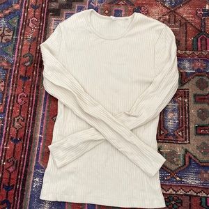 Kotn ribbed long sleeve shirt